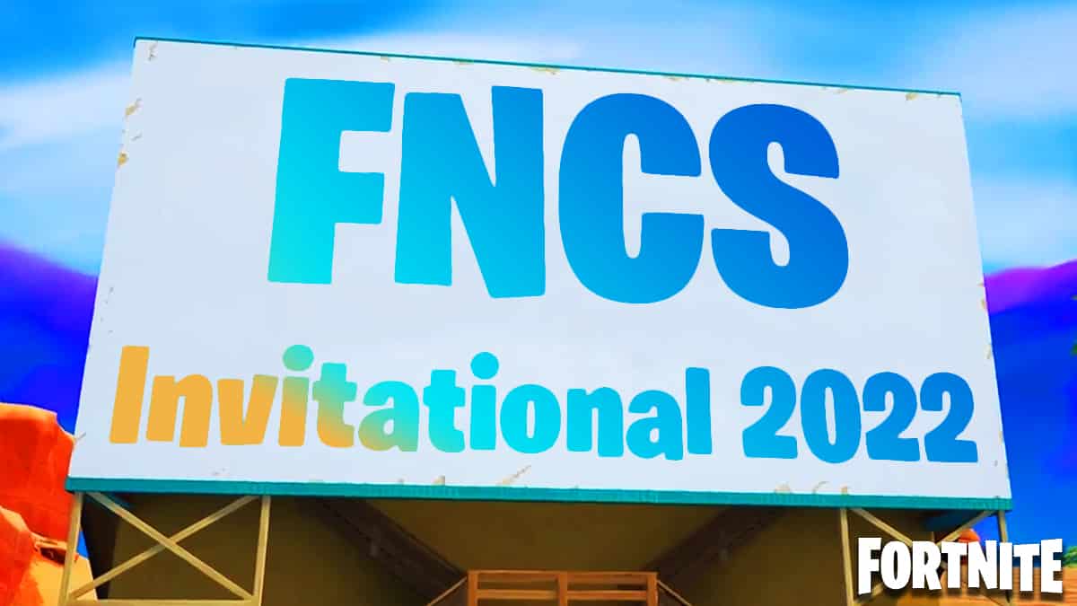 fncs fortnite invitation 2022