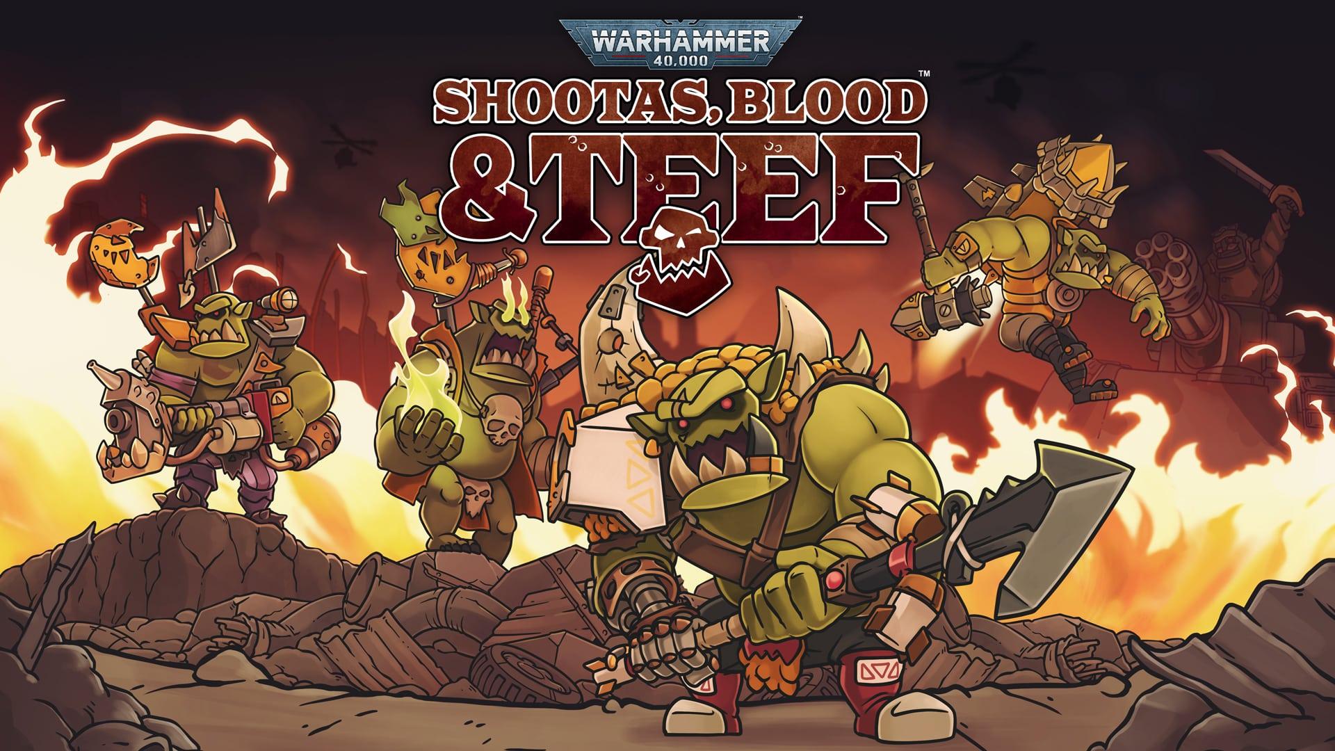 warhammer 40k shootas blood and teef cover art