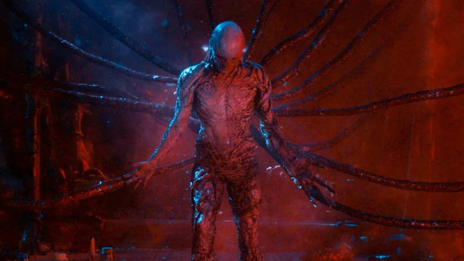 Vecna stands connected to vines in Stranger Things 4