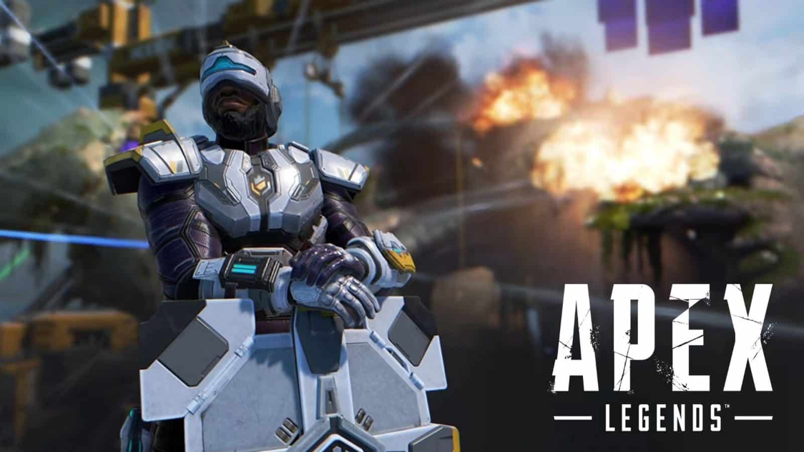 newcastle holding shield in apex legends
