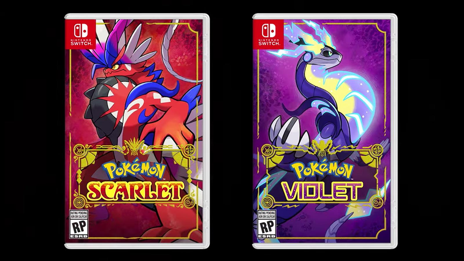Pokemon Scarlet and Violet legendaries