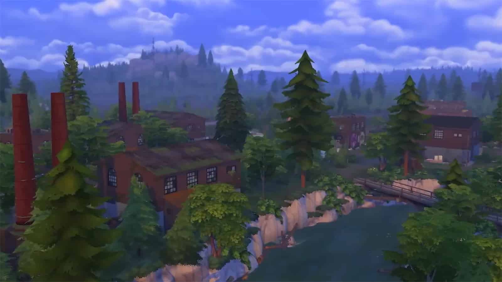 The new world in The Sims 4 Werewolves Game Pack, Moonwood Mill