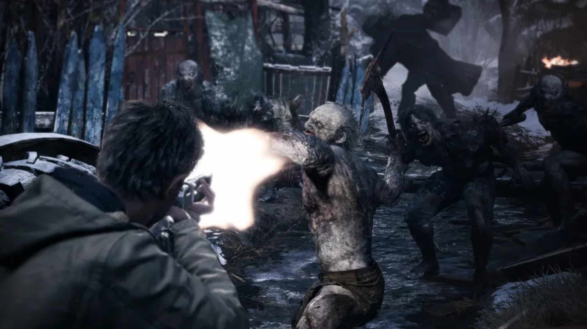Resident Evil Village third-person gameplay