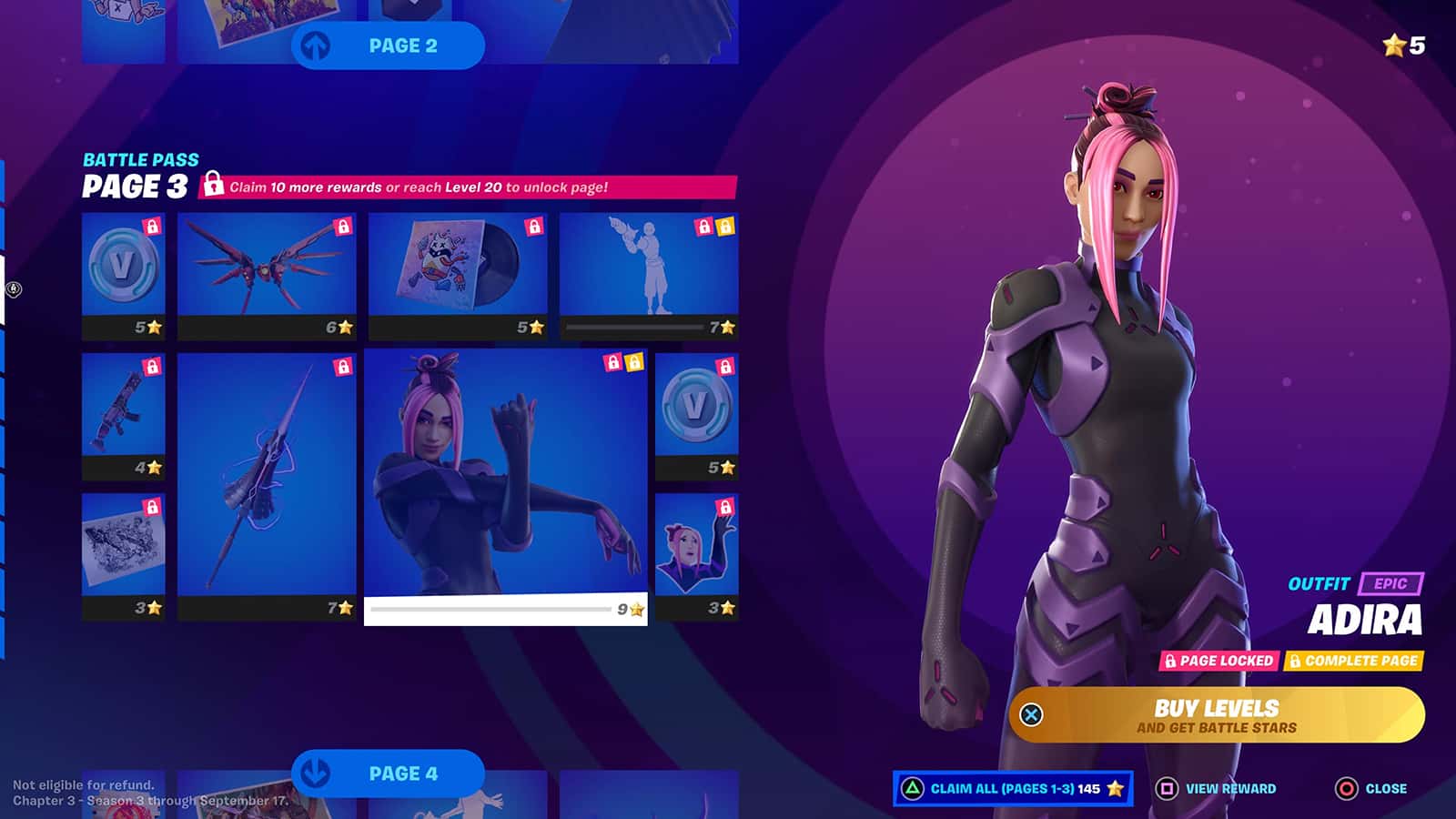 Fortnite Battle Pass page 3