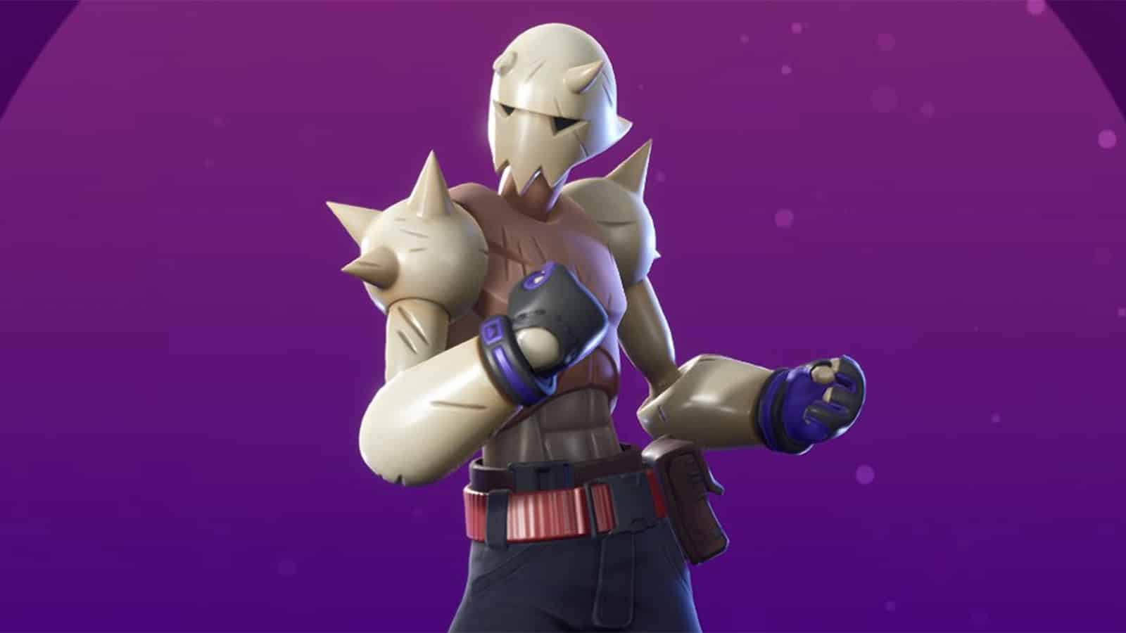 Snap skin with styles in the Fortnite 21.10 update