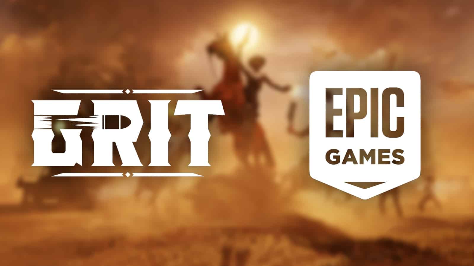 Grit battle royale with Epic Games logo