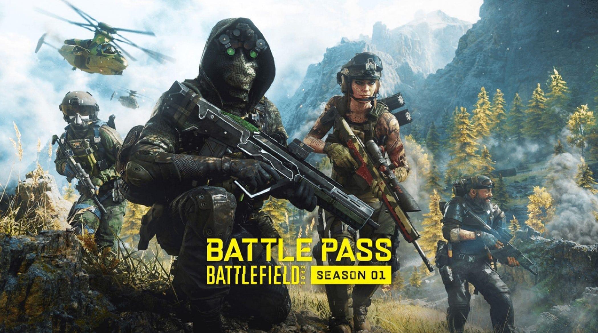 Battlefield 2042 Season 1 Battle Pass cover art