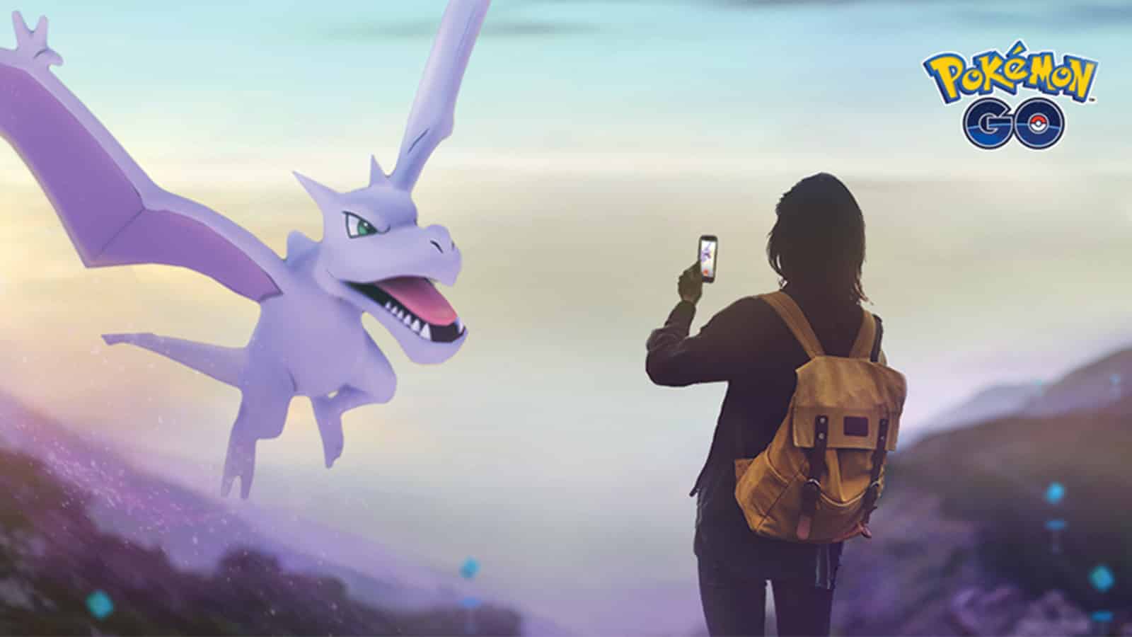 Aerodactyl in the Pokemon Go Fossil Cup