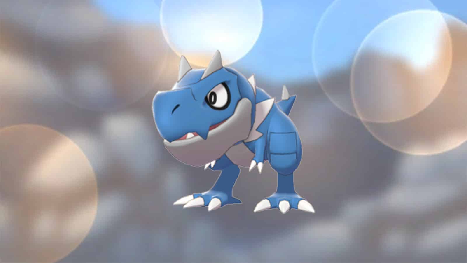 Shiny Tyrunt appearing in Pokemon Go