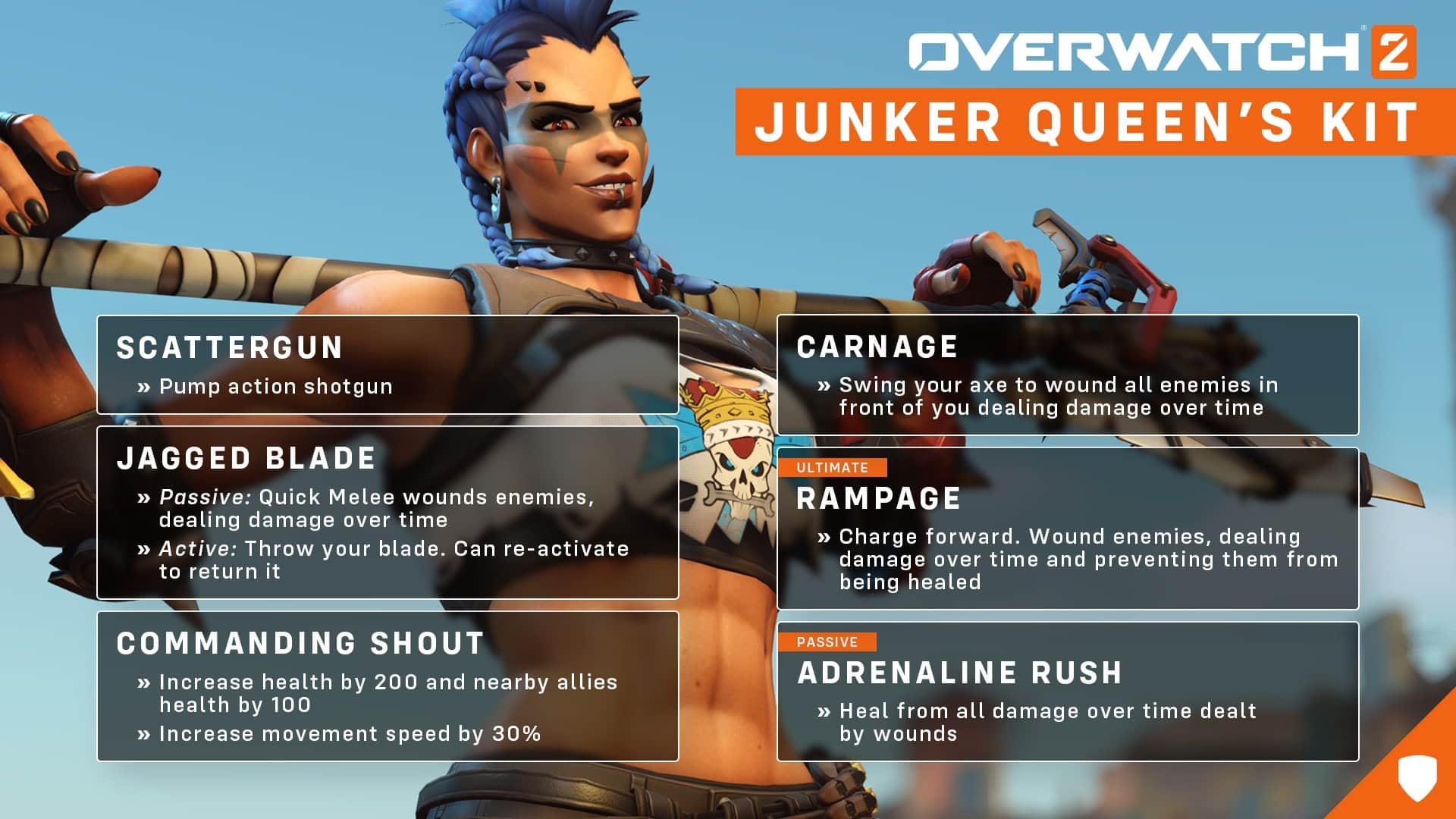 Junker Queen abilities