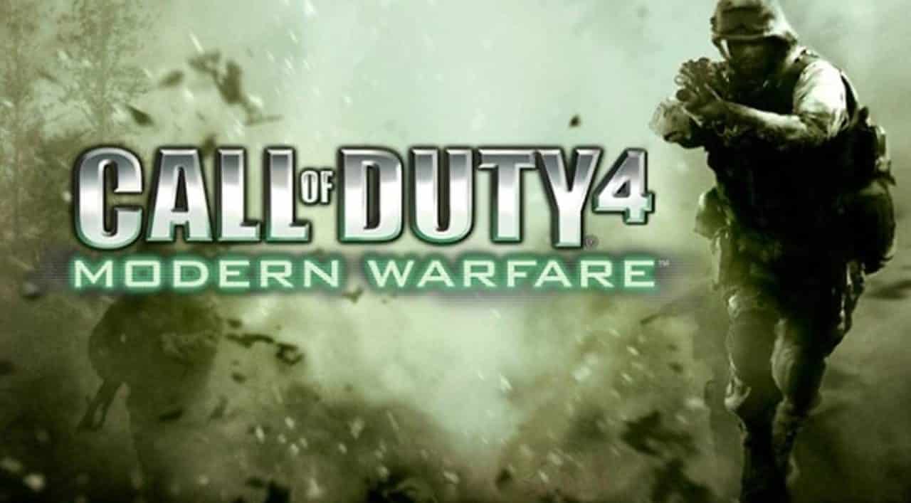 Call of Duty 4 Modern Warfare cover art