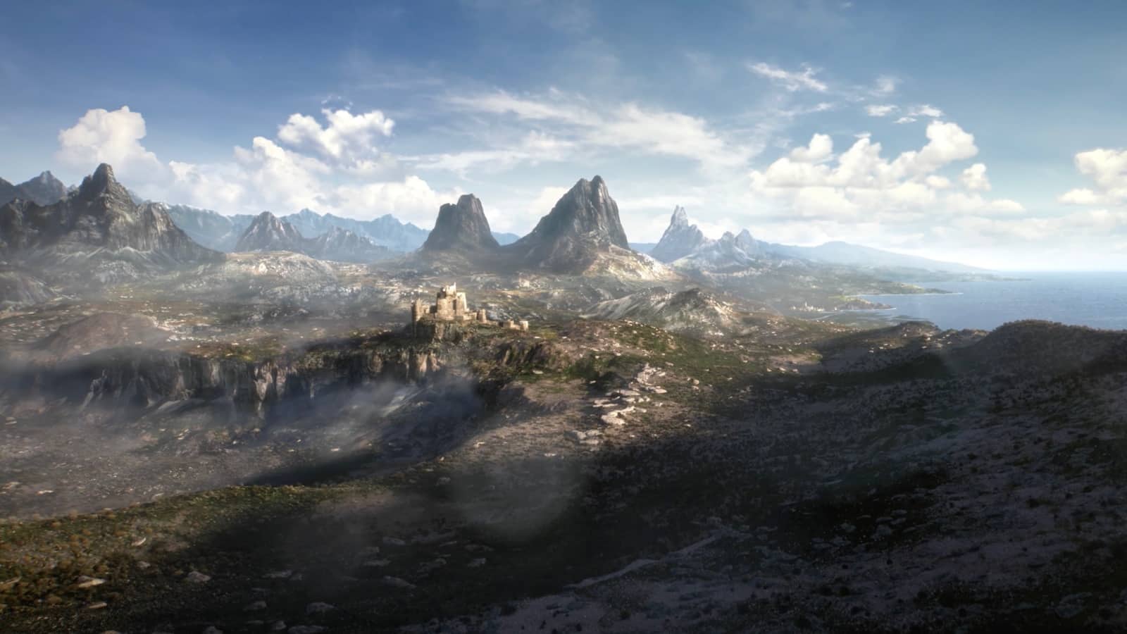 Starfield gameplay reveal map looks like elder scrolls 6