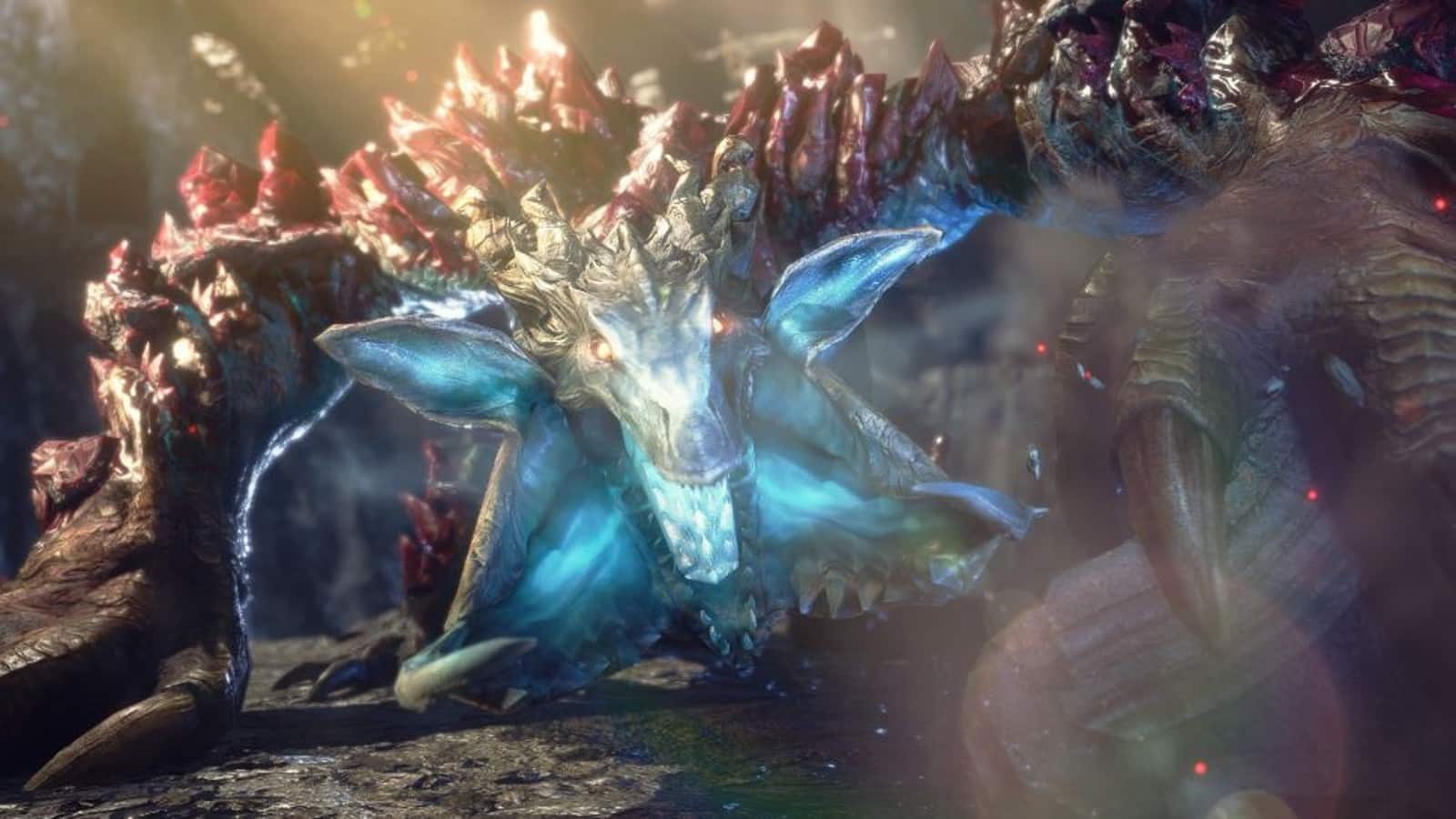An image of Gaismagorm a monster featured in the Monster Hunter Rise Sunbreak expansion