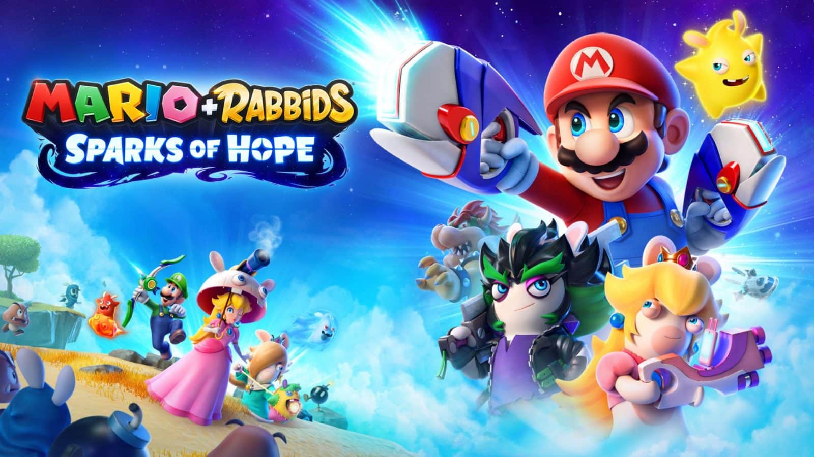 mario + rabbids sparks of hope cover art