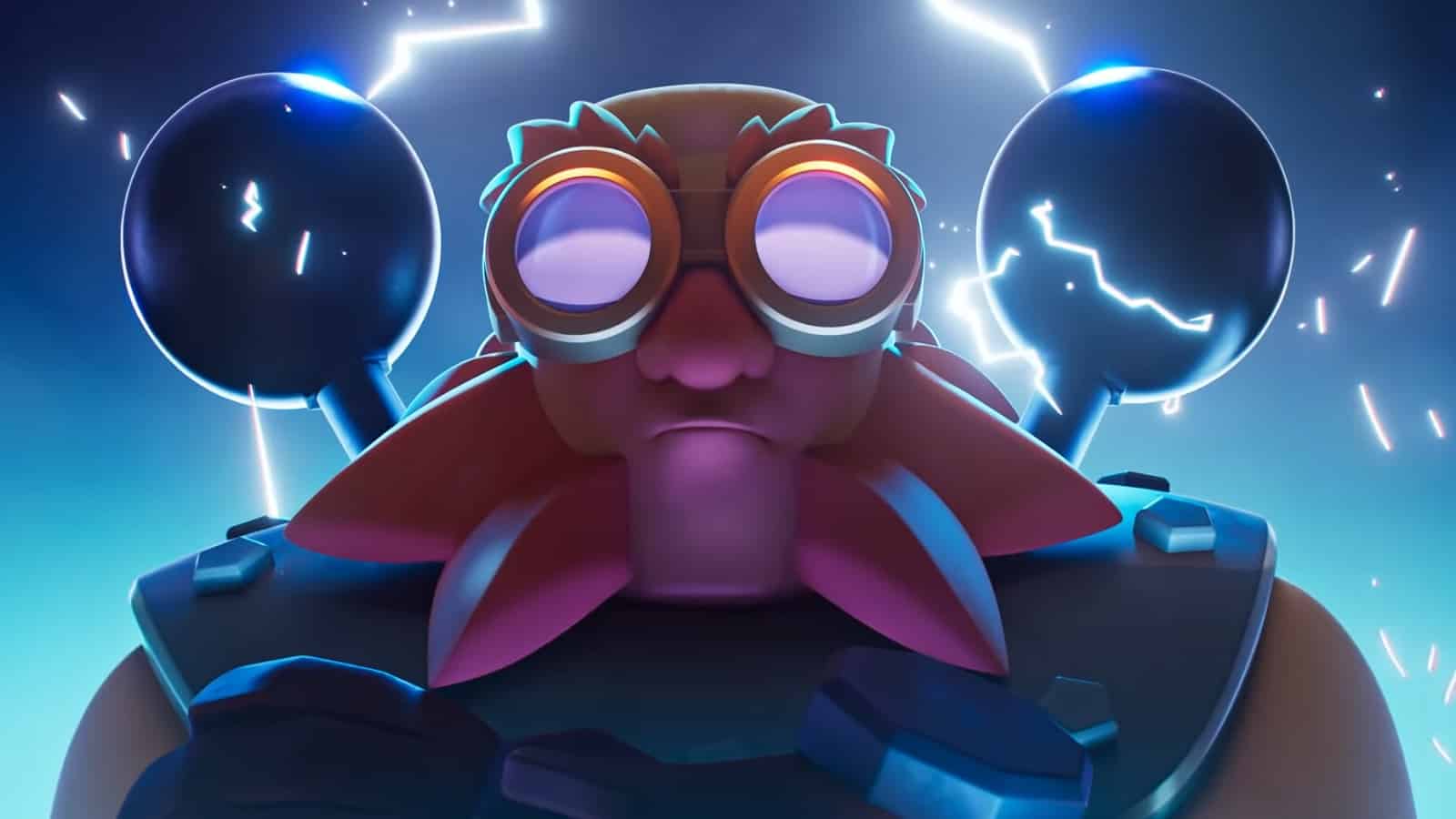 screenshot of the electro giant from the official clash royale introduction video
