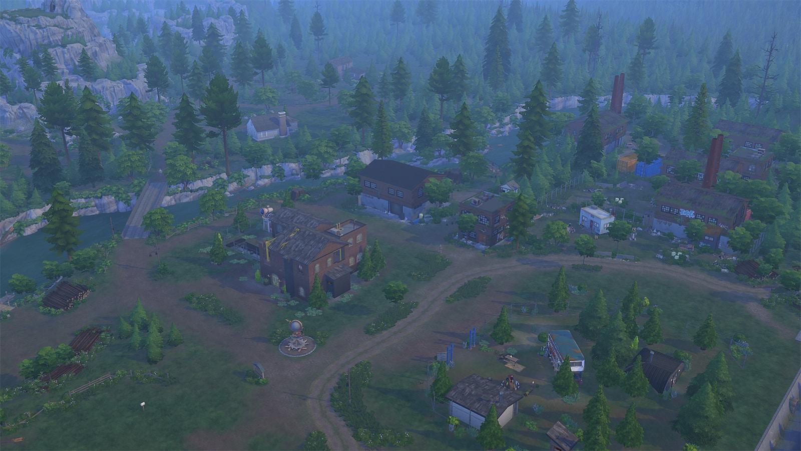 An image of Moonwood Mill in The Sims 4 Werewolves