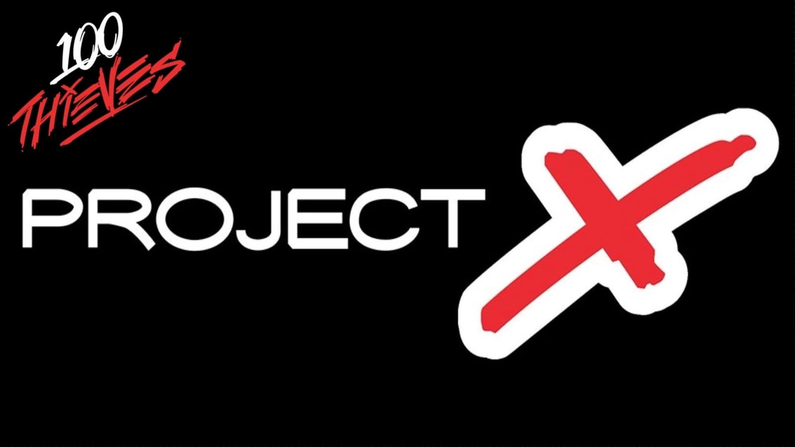 Project X and 100 Thieves Logo