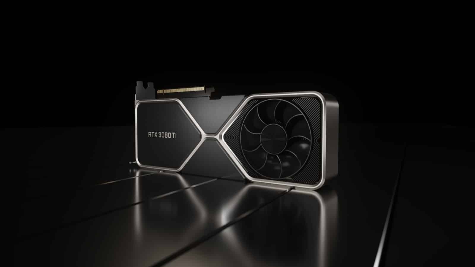 A render of the RTX 3080 Ti graphics card