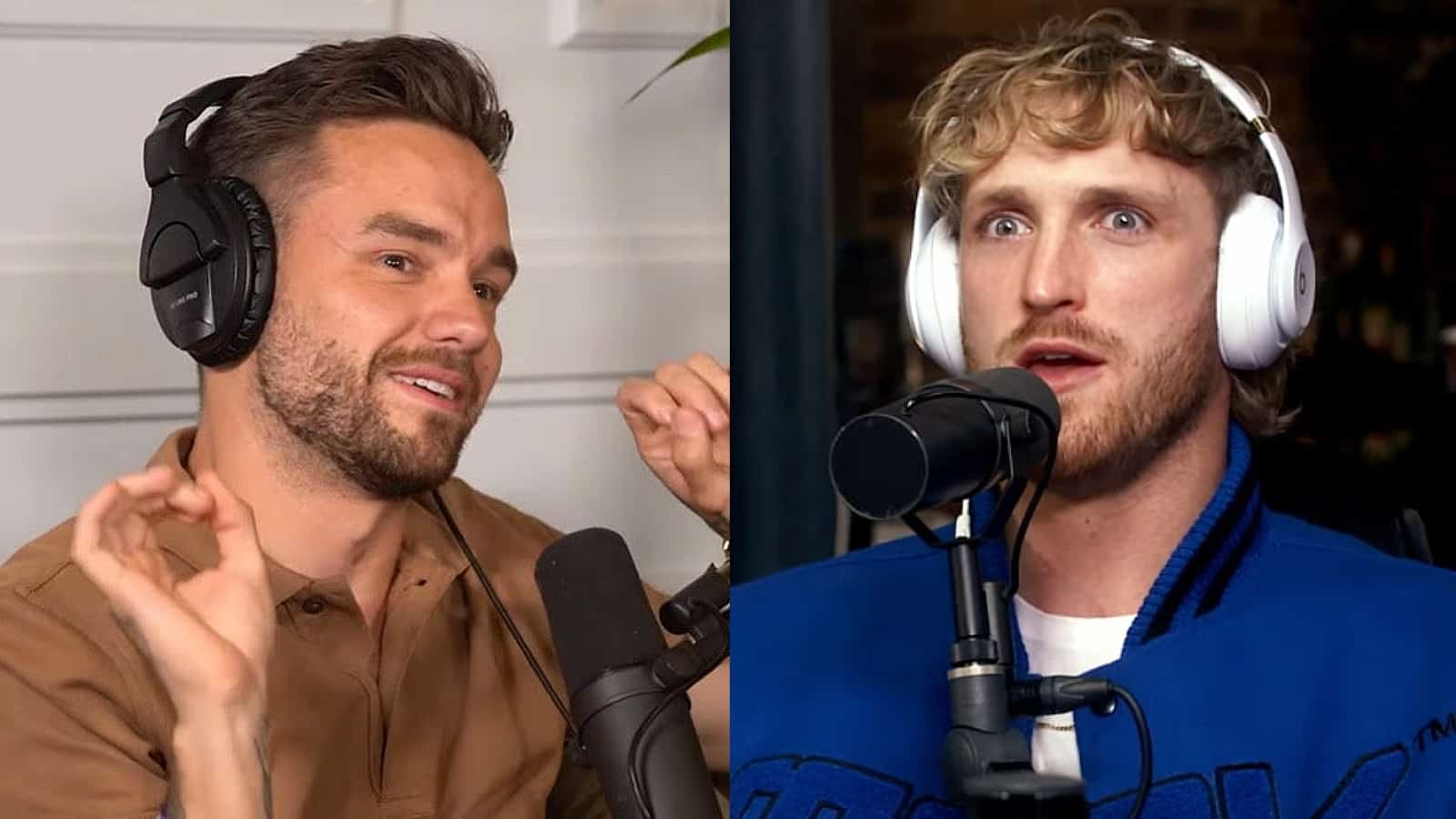 Liam Payne on Impaulsive podcast and Logan Paul on True Geordie podcast