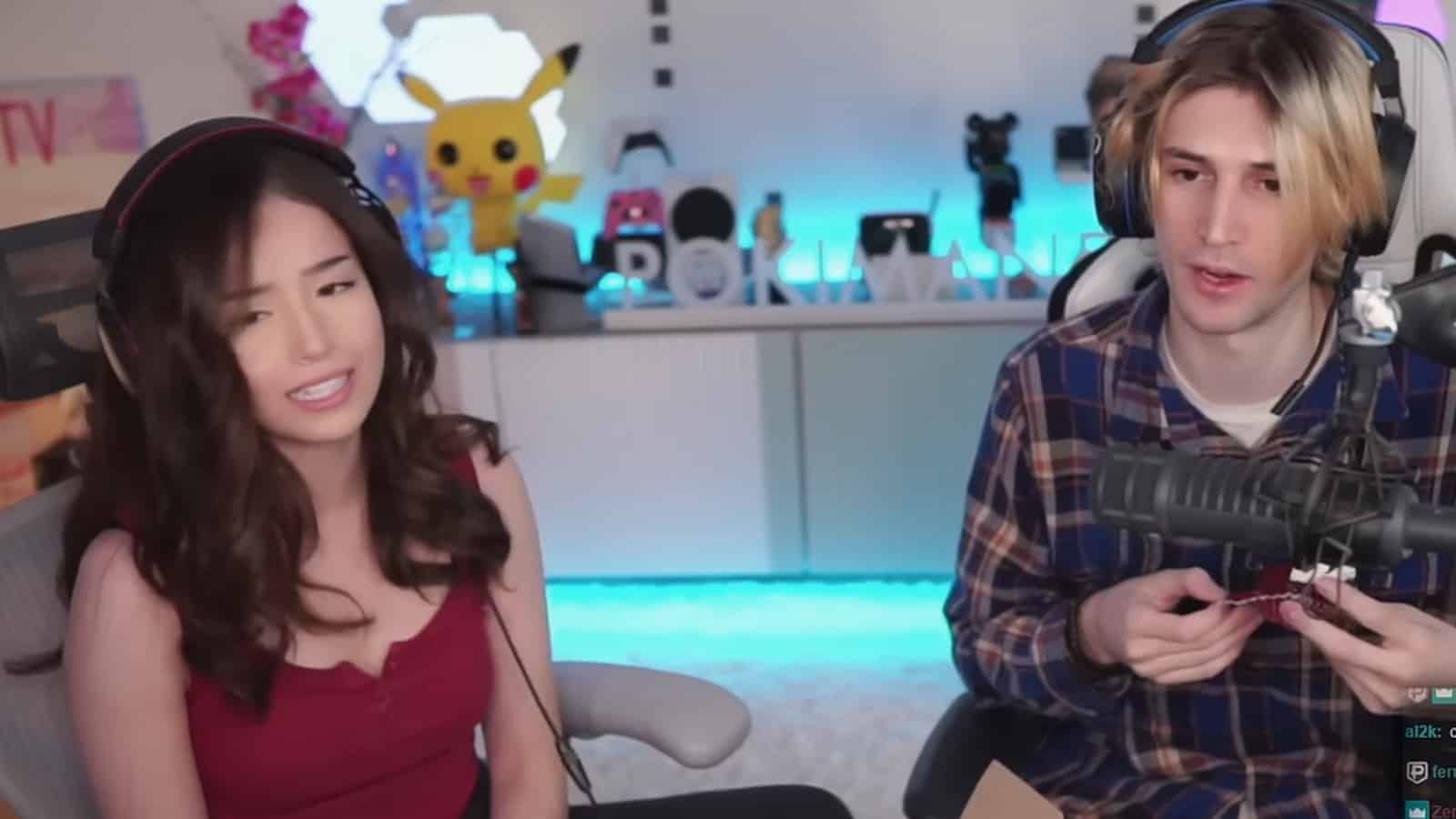 Pokimane and xQc joint stream
