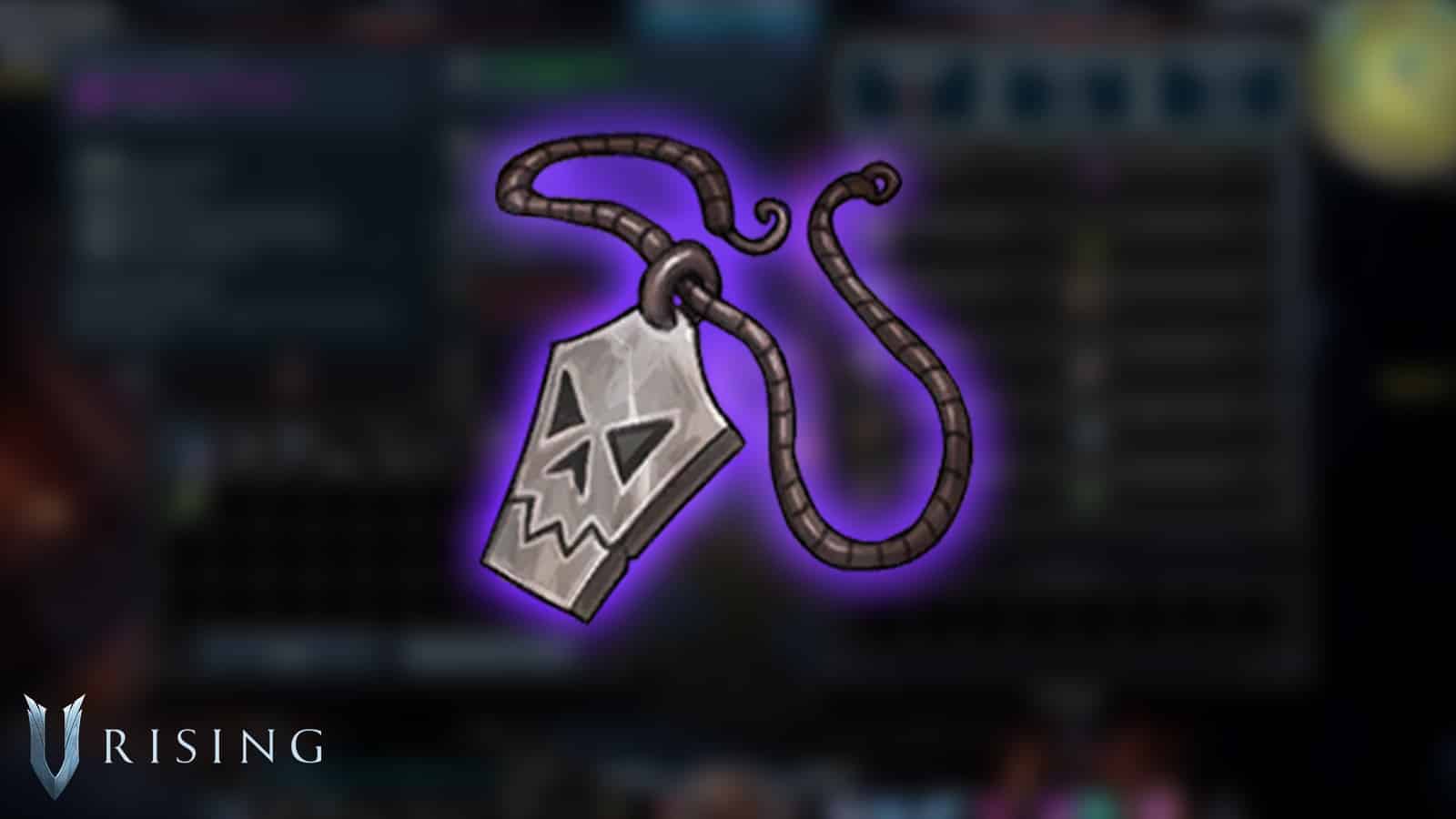 an image of Scourge Pendant in V Rising