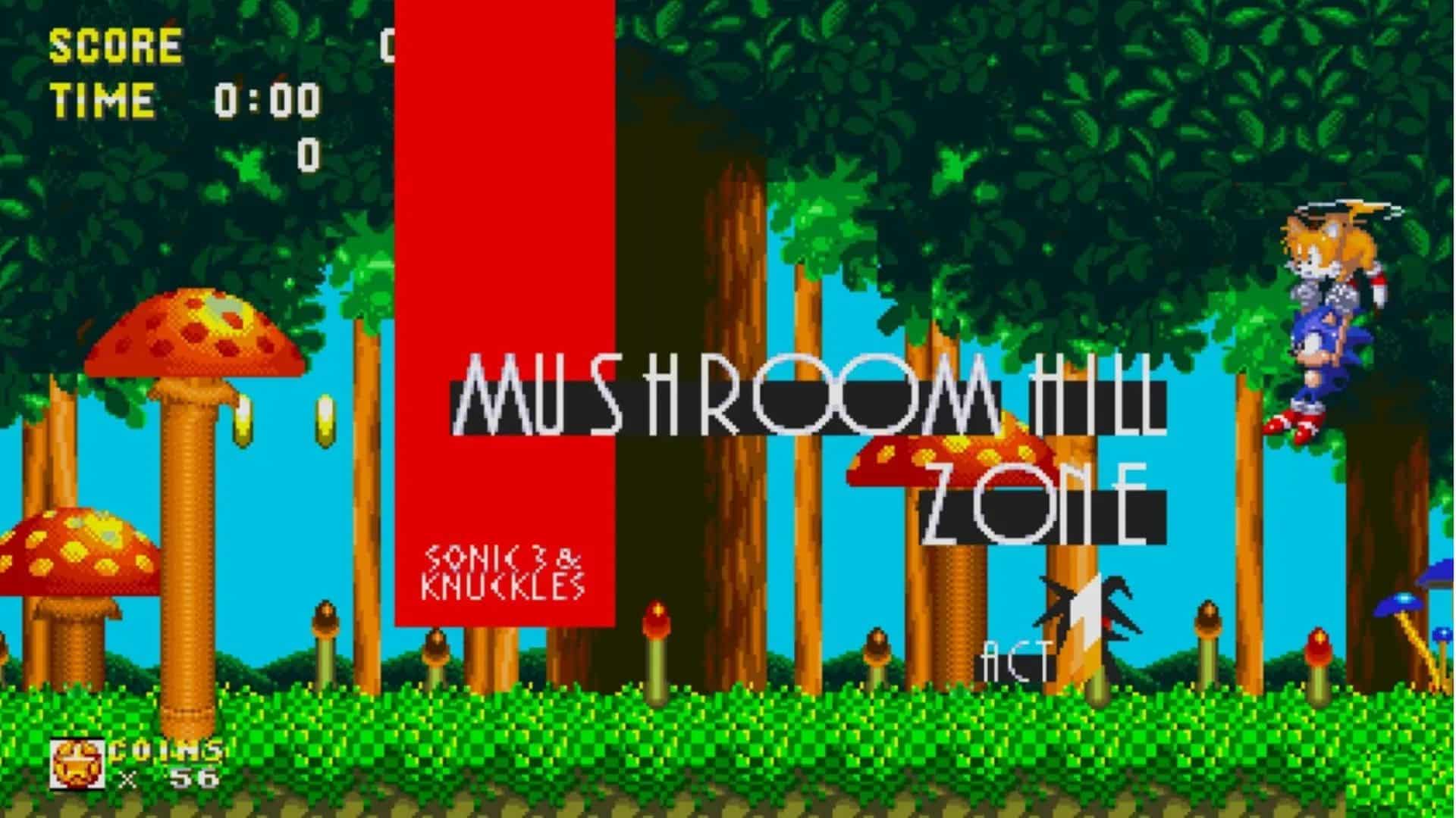 mushroom zone in sonic 3