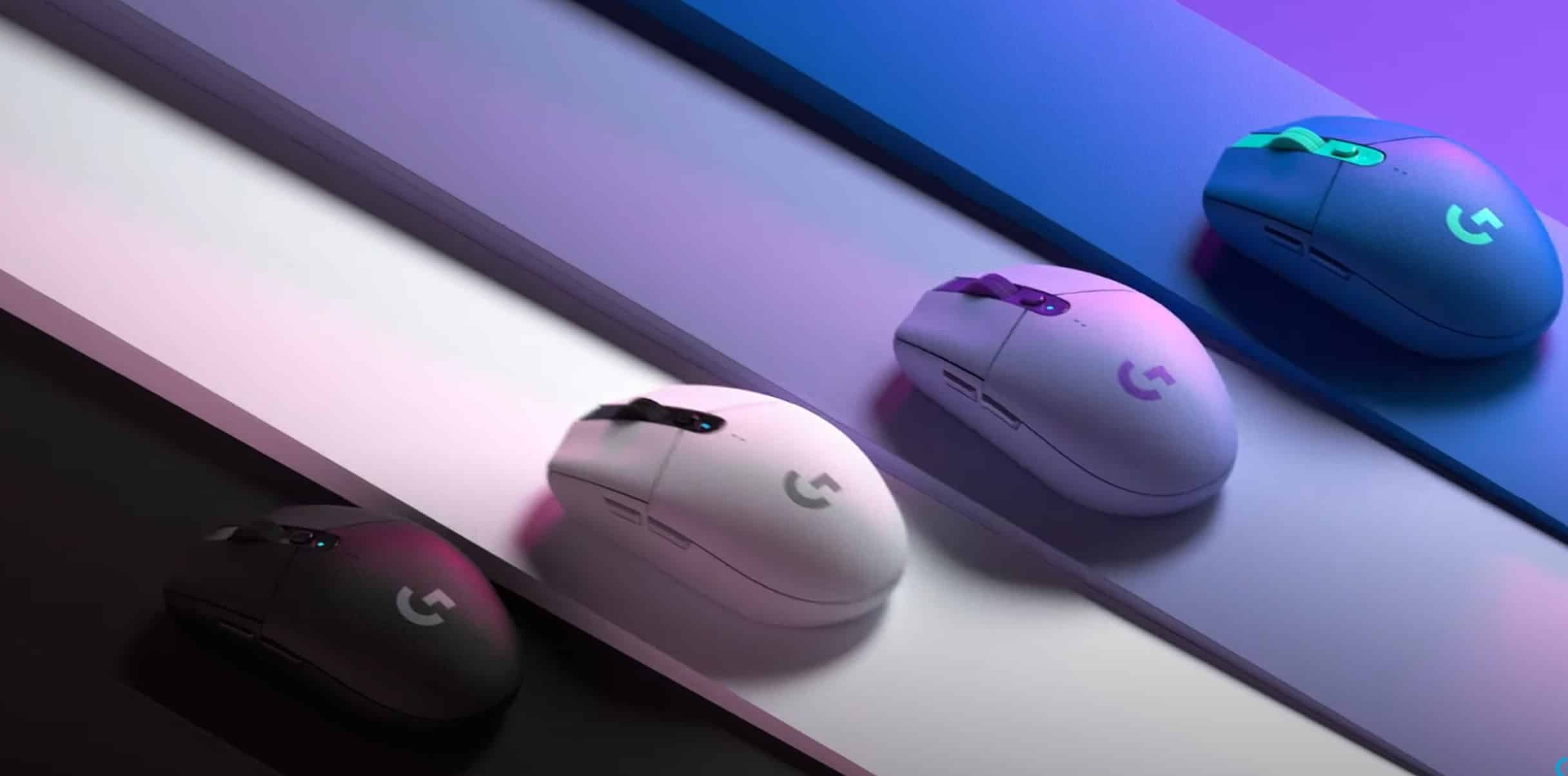 The G305 Lightspeed in different colors