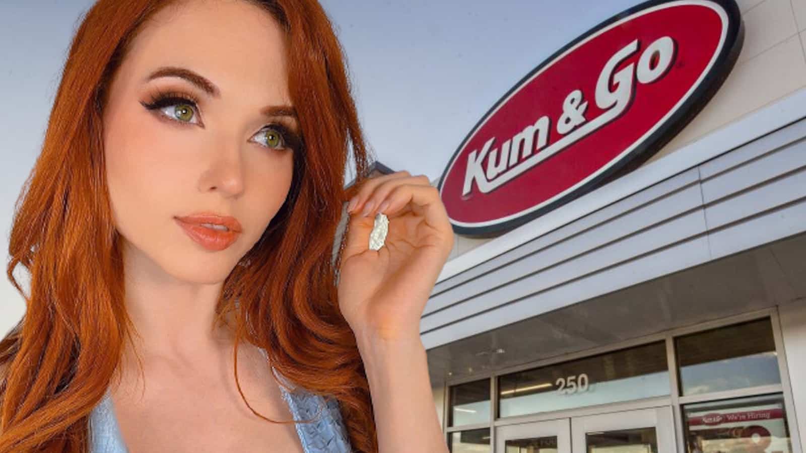 Amouranth buys Kum&Go gas station