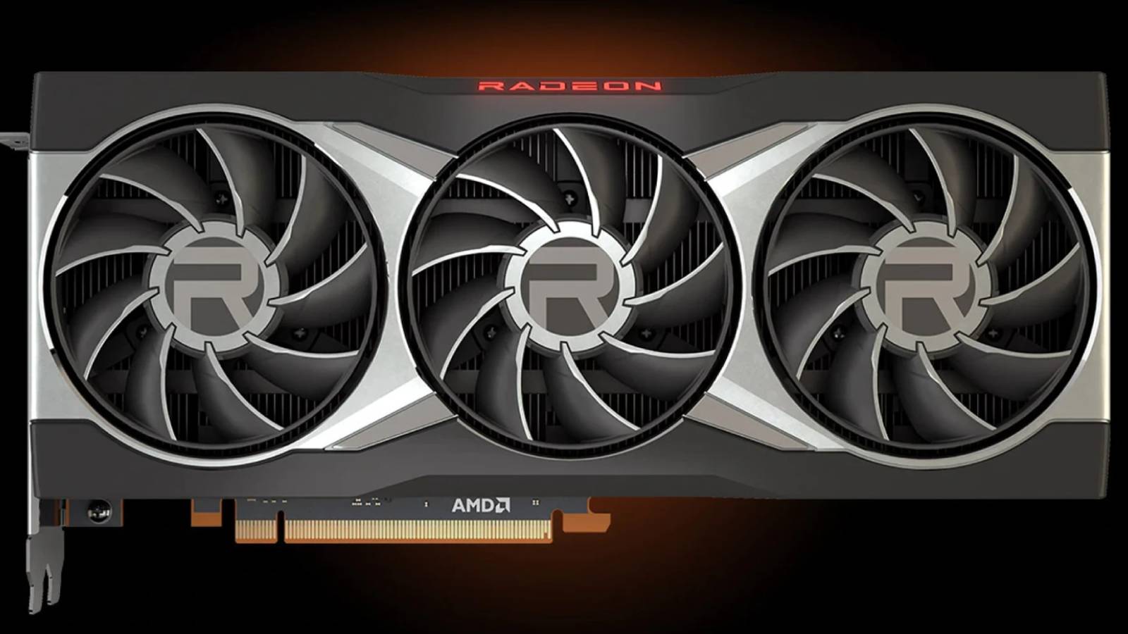 An AMD graphics card