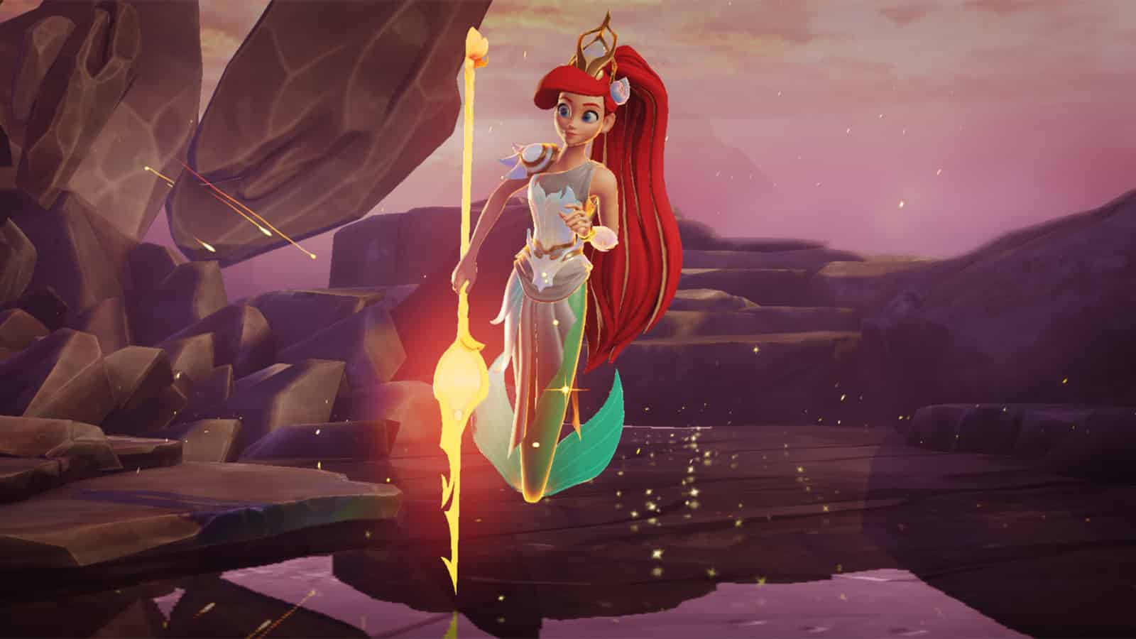 An image of the best melee character in Mirrorverse, Ariel. 