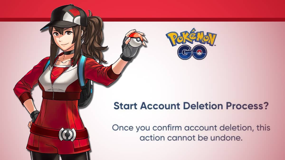 account deletion pokemon go