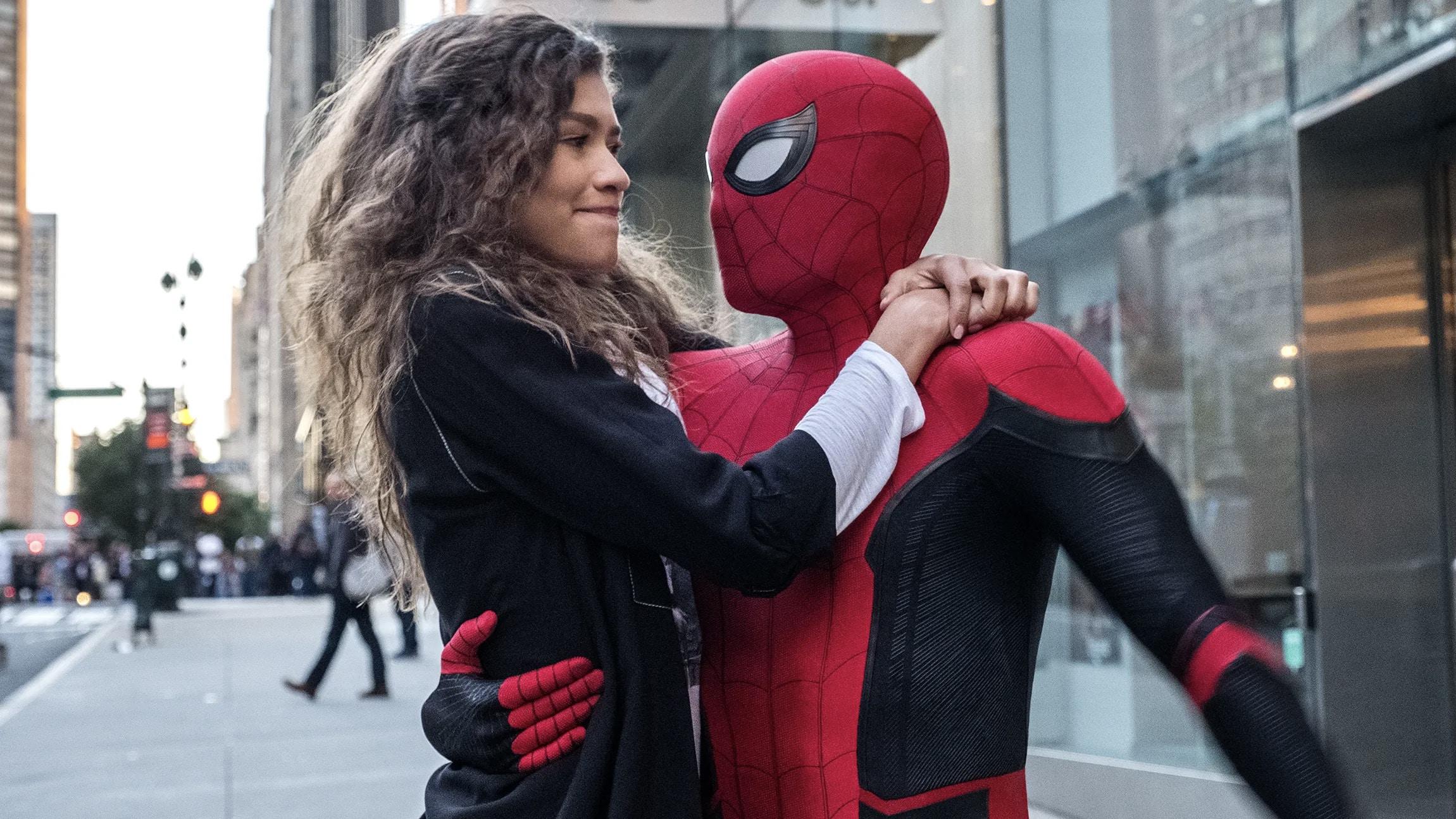 zendaya-and-tom-holland-in-marvel-cinematic-universe-phase-3-movie-spiderman-far-from-home