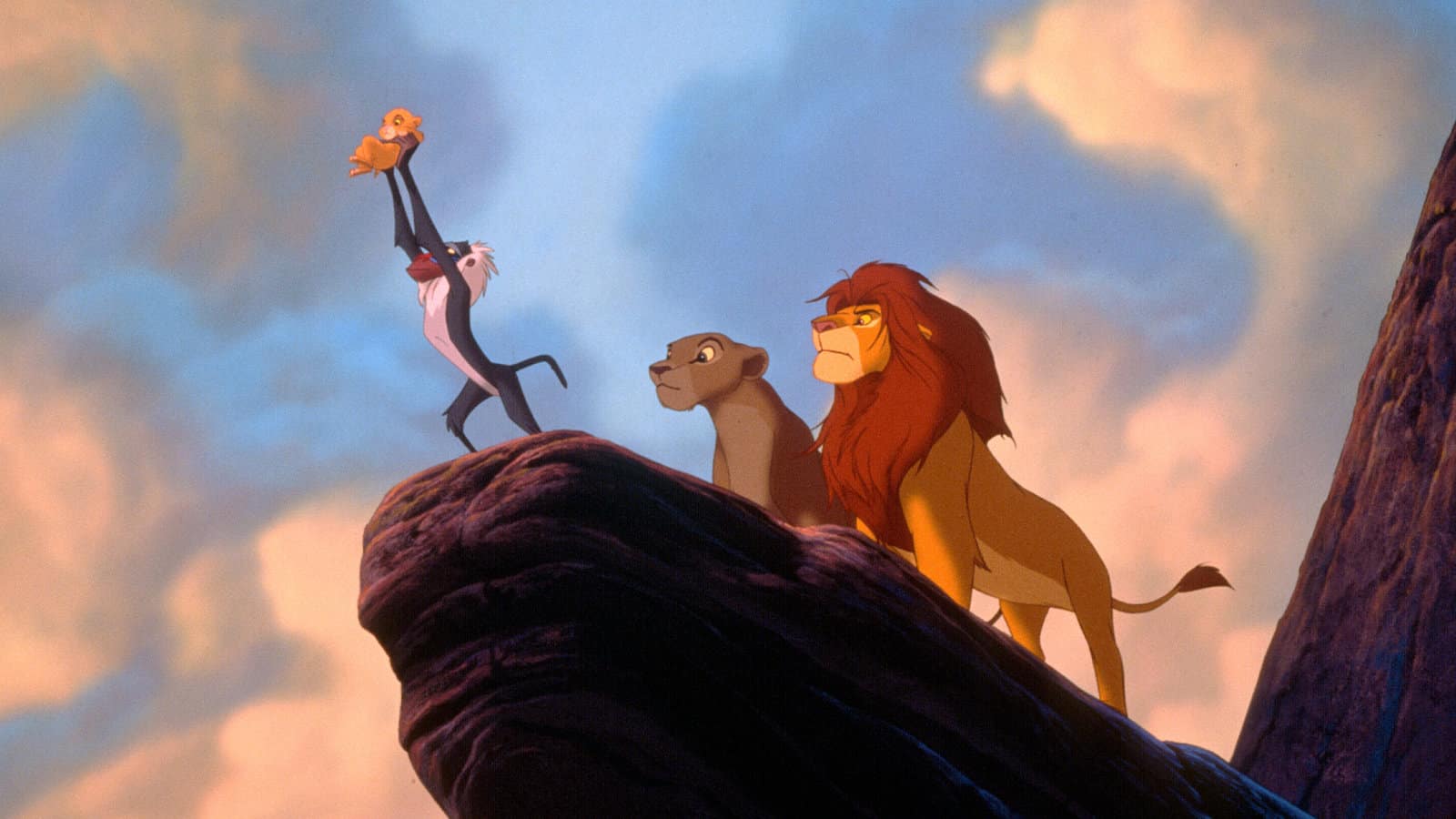 The Circle of Life scene in Disney's The Lion King.