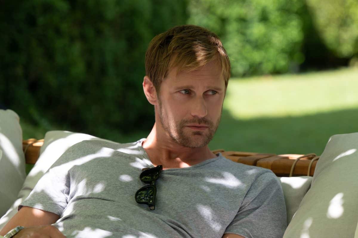 Alexander Skarsgård in Succession Season 3, who is expected to return for Season 4.