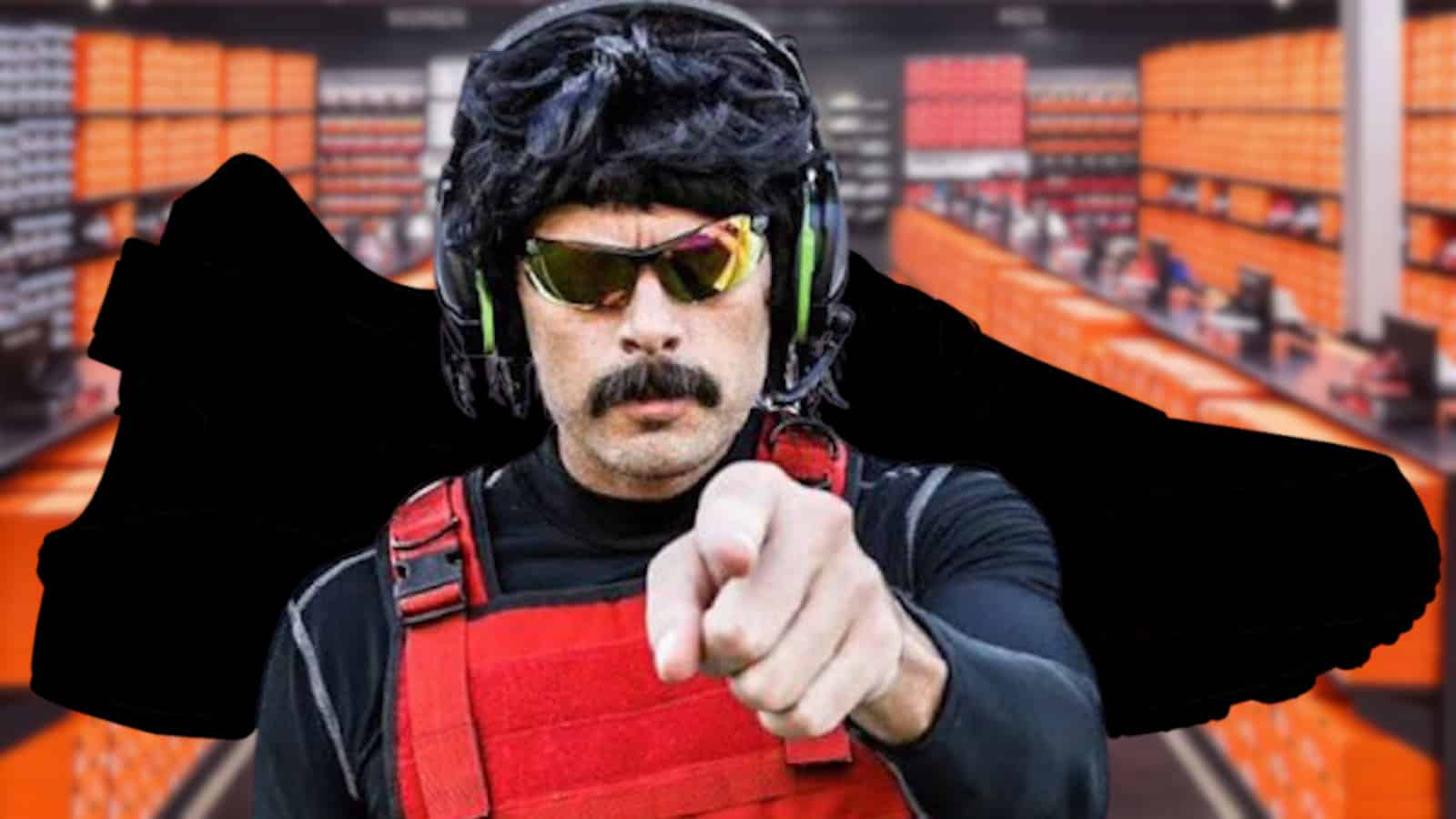 Dr Disrespect gaming shoes