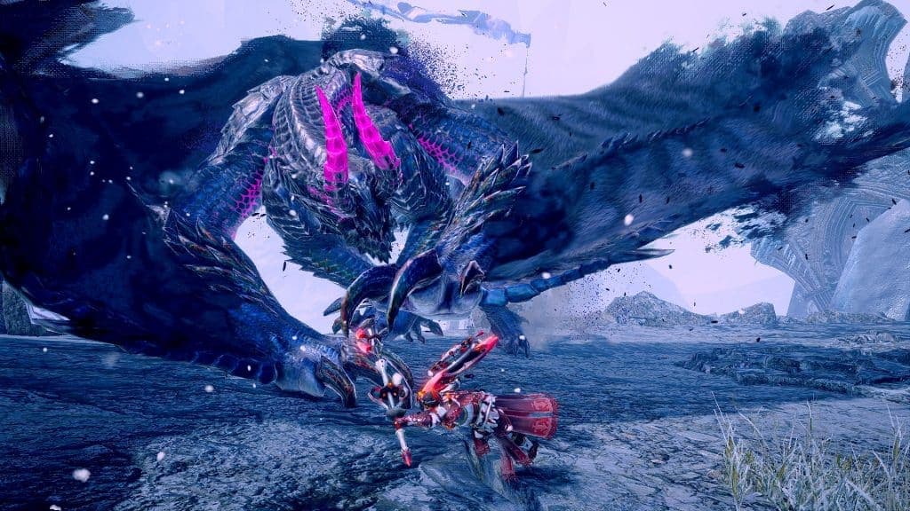 Monster Hunter Rise Sunbreak screenshot showing Gore Magala