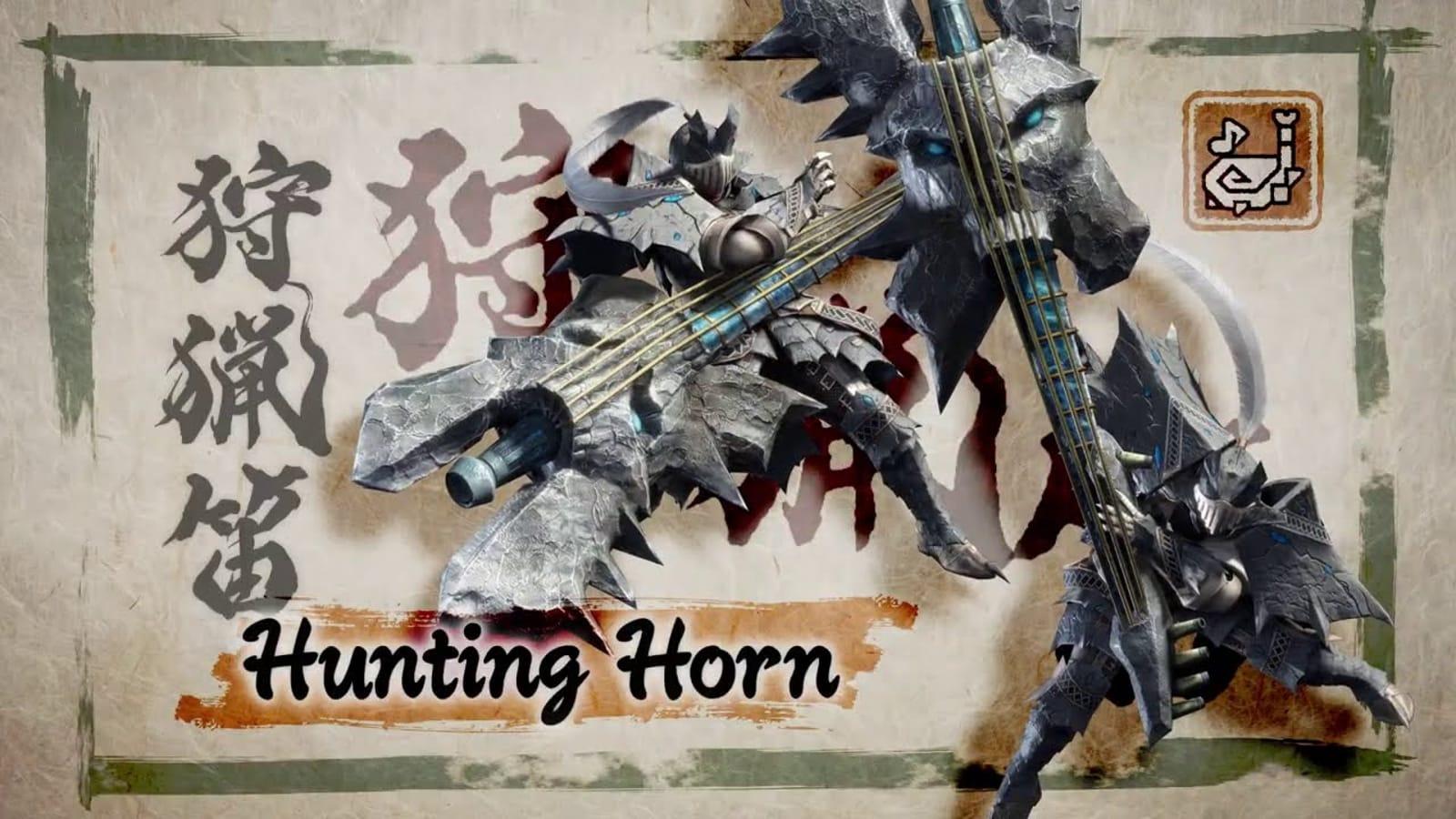 MH sunbreak hunting horn