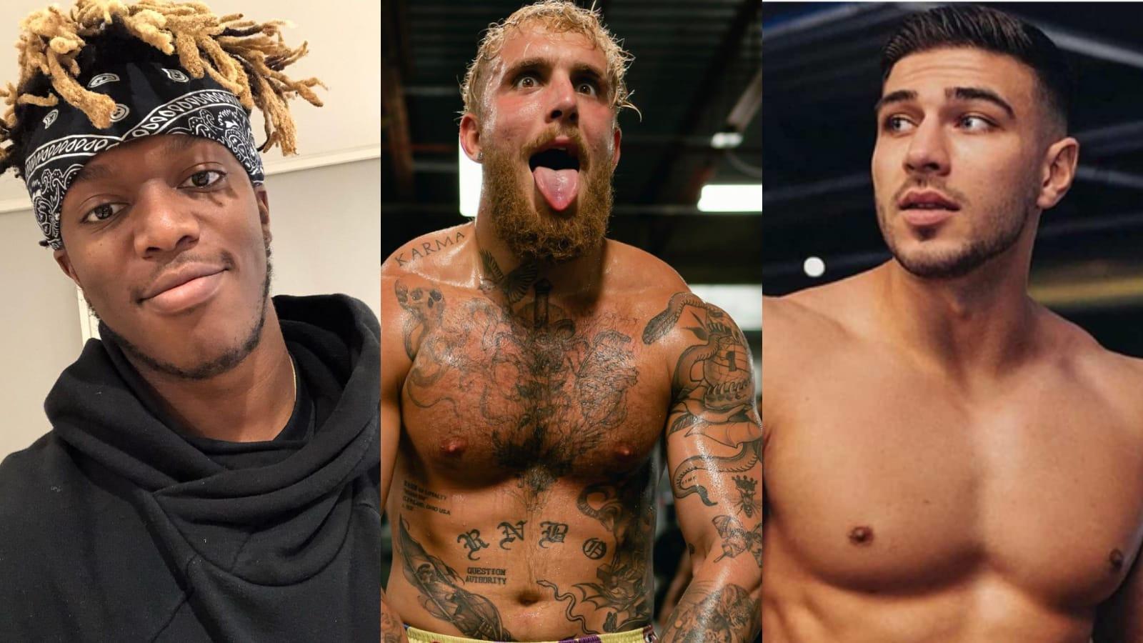KSI offers Jake Paul and Tommy Fury fight