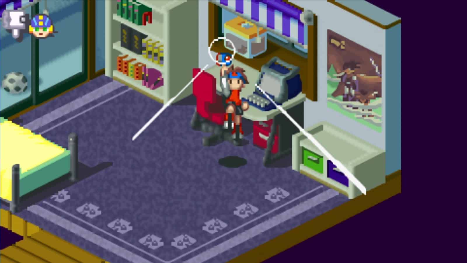 An image of a screenshot from Mega Man Battle Network Legacy Collection