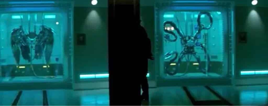 sinister six weapons are shown in amazing spider 2