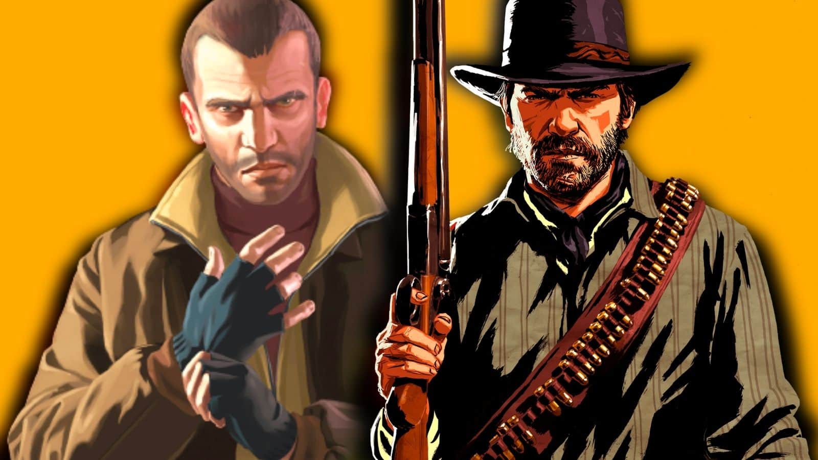 gta iv and red dead redemption characters