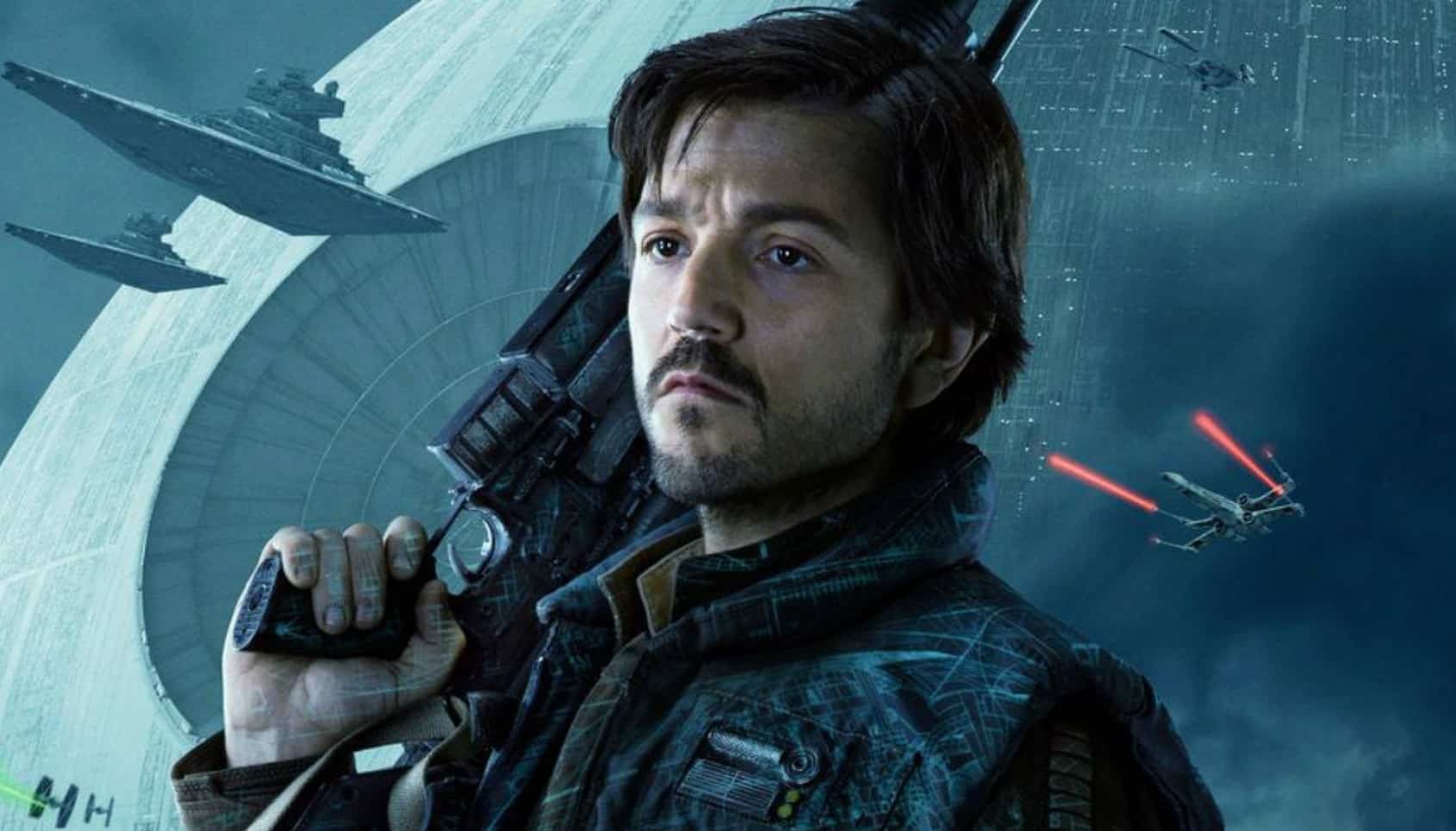 Diego Luna as Andor in Rogue One, due to get his own Disney+ Star Wars show