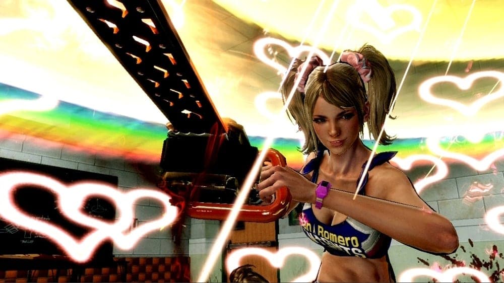 Lollipop Chainsaw in-game screenshot