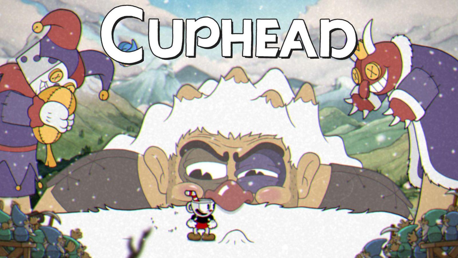 cuphead fighting glumstone the giant boss in cuphead the delicious last course dlc