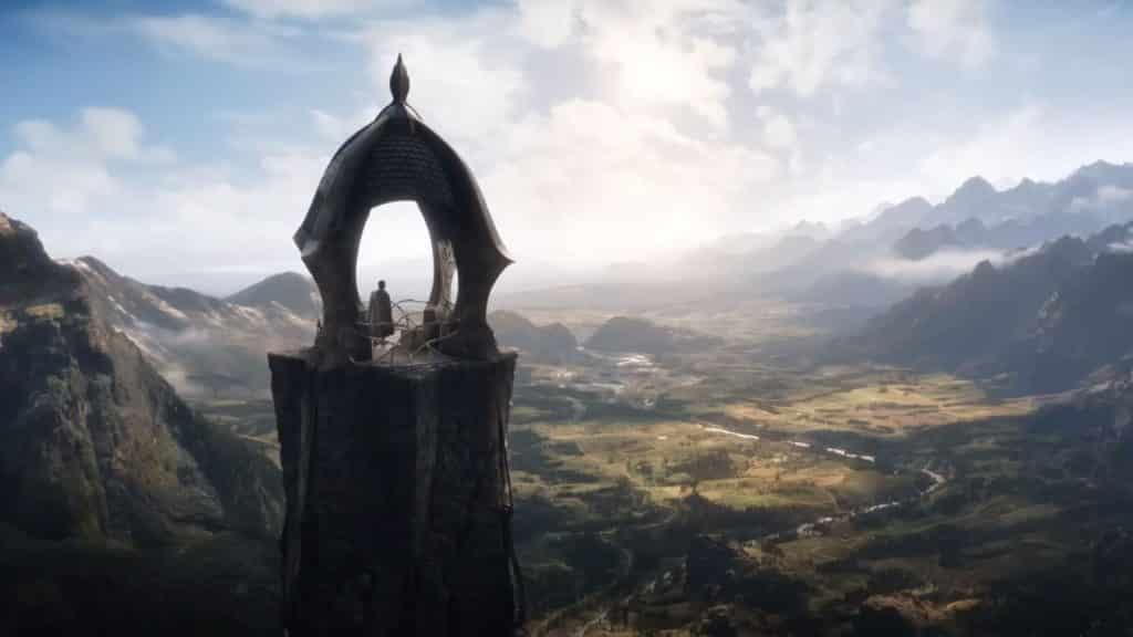 The Middle-earth landscape in Amazon's Lord of the Rings: The Rings of Power