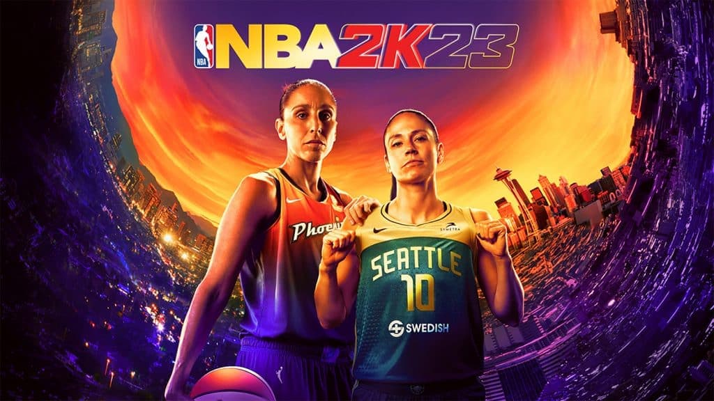 official NBA 2K23 WNBA Edition cover