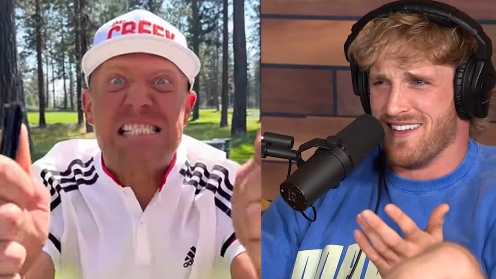 The Miz breaking golf putter and Logan Paul speaking on IMPAULSIVE