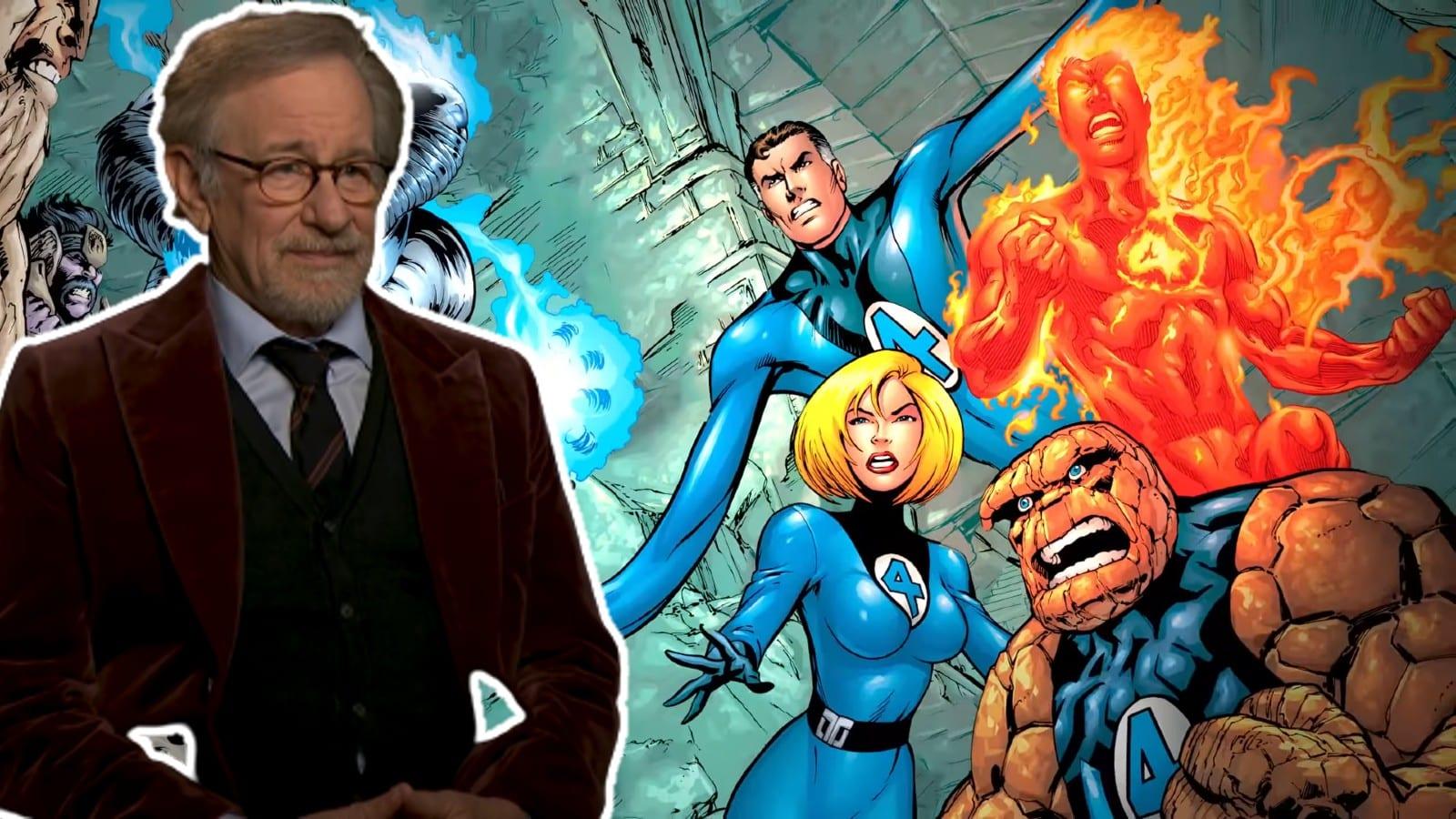 Marvel approached Steven Spielberg to direct the Fantastic Four movie.