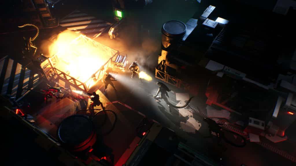 Aliens: Dark Descent gameplay screenshot