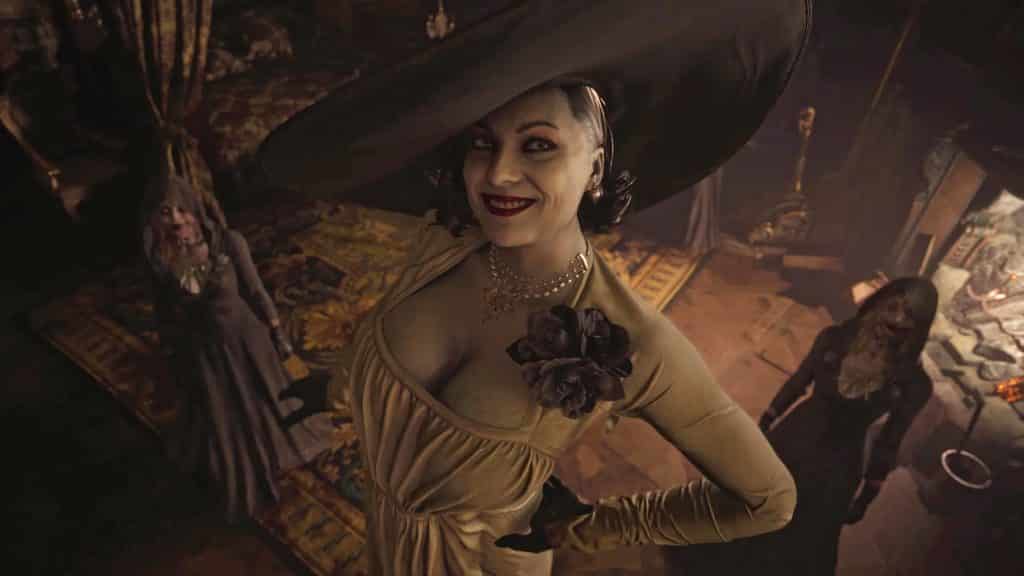 Lady Dimitrescu in Resident Evil: Village.